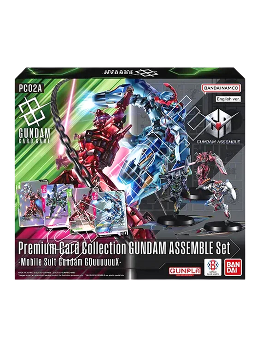 Gundam Card Game: GQuuuuuuX PC02A Premium Collection GUNDAM ASSEMBLE Set - Mu Shop