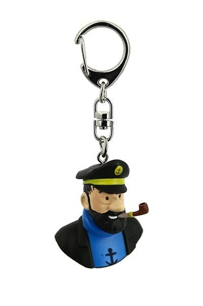 HADDOCK BUST KEYRING - Mu Shop