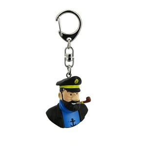 HADDOCK BUST KEYRING - Mu Shop