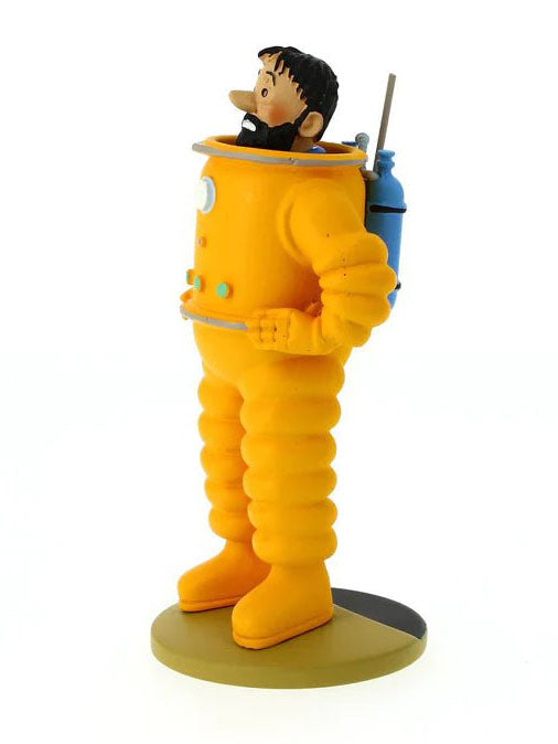 RESIN FIGURINE Haddock Cosmonaut 14cm