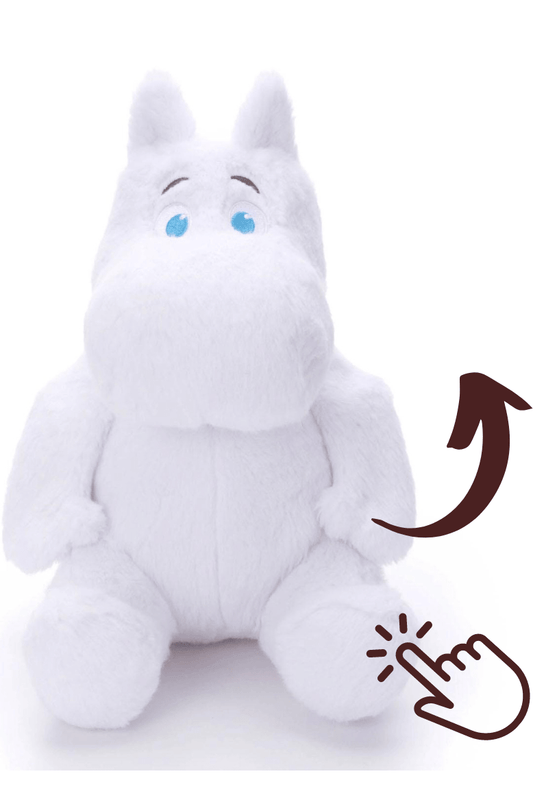 Hand Waving Moomin 23cm Plush Toy - Mu Shop