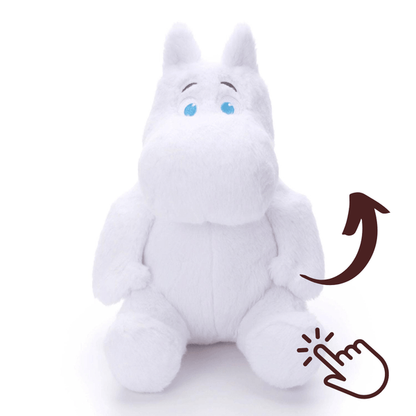 Hand Waving Moomin 23cm Plush Toy - Mu Shop