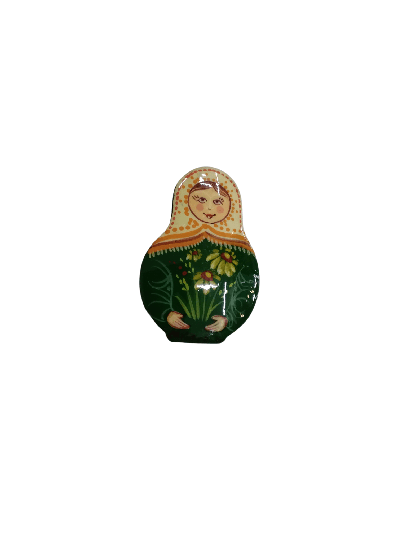 Handmade Russian Matryoshka Doll Pin - Mu Shop