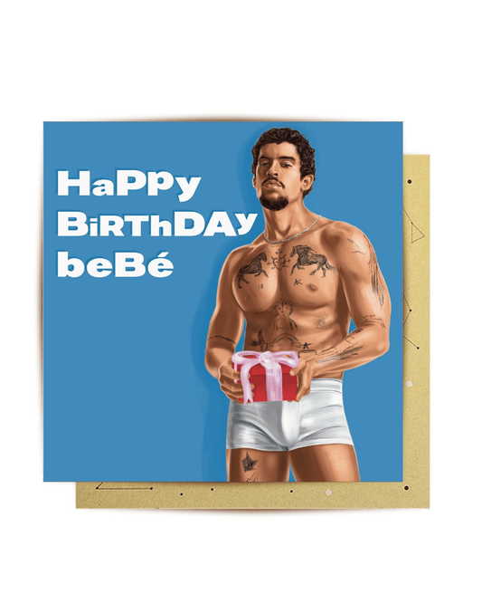 Happy Birthday Bebe Greeting Card - Mu Shop