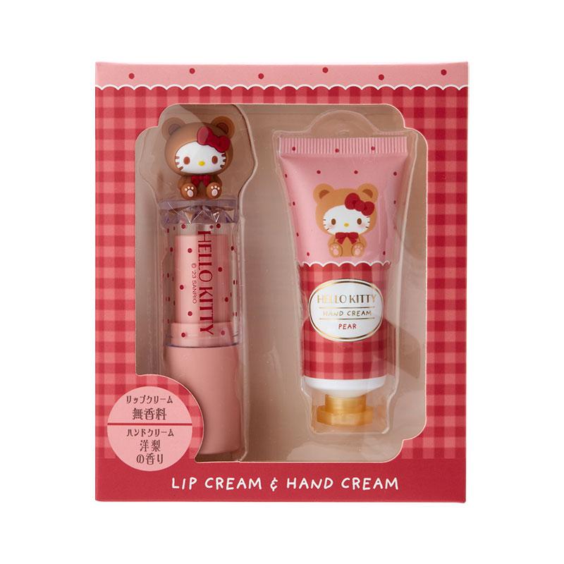 Hello Kitty Bear Lip Balm & Hand Cream Set - Mu Shop