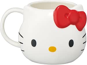 Hello Kitty Face Sculpted Mug - Mu Shop