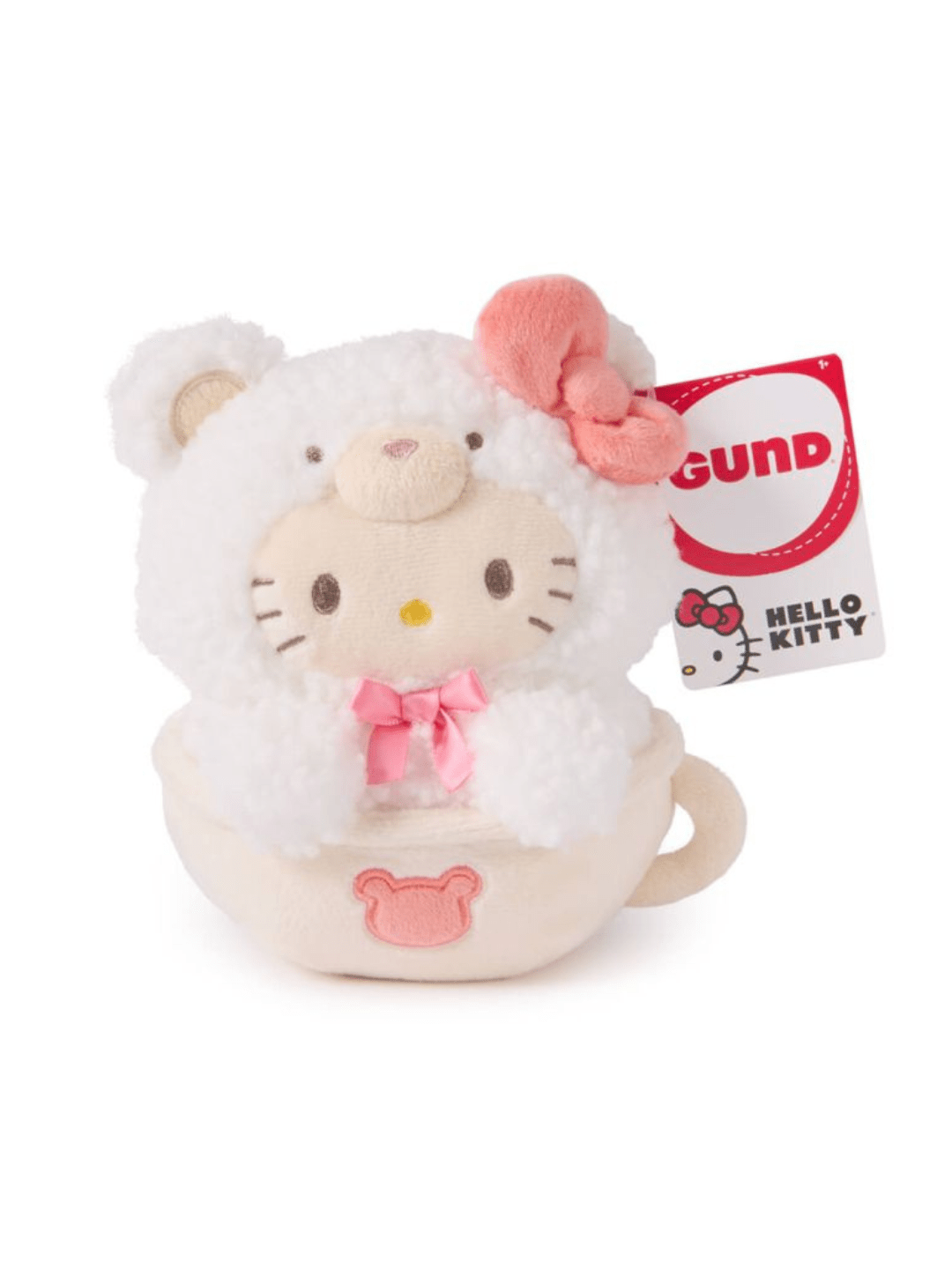 Hello Kitty Latte Bear Plush - Small - Mu Shop