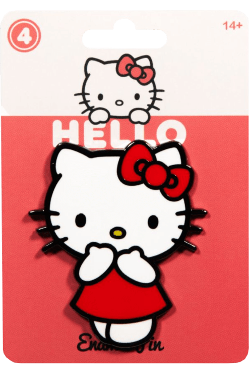 Hello Kitty - Shocked Enamel Pin - Mu Shop