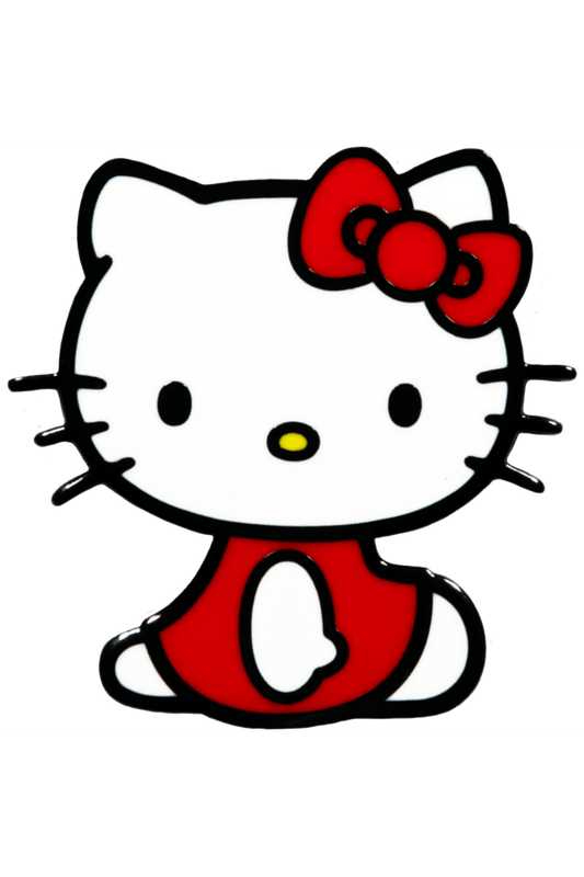 Hello Kitty - Sitting Dress Pin - Mu Shop