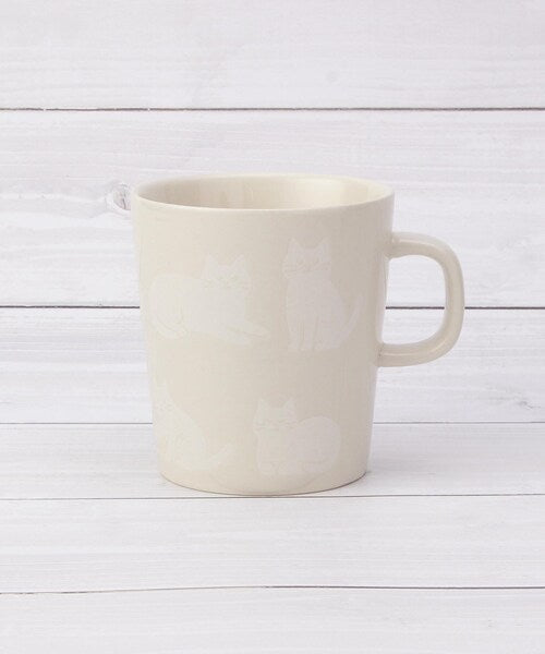 Hide and Seek Cat Mug 270ml - Mu Shop