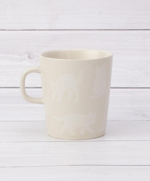 Hide and Seek Cat Mug 270ml - Mu Shop