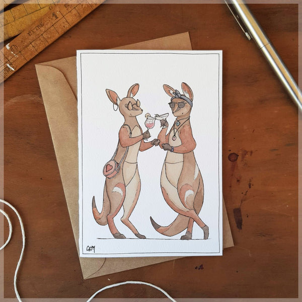 Hip Hoppers - Greeting Card - Mu Shop