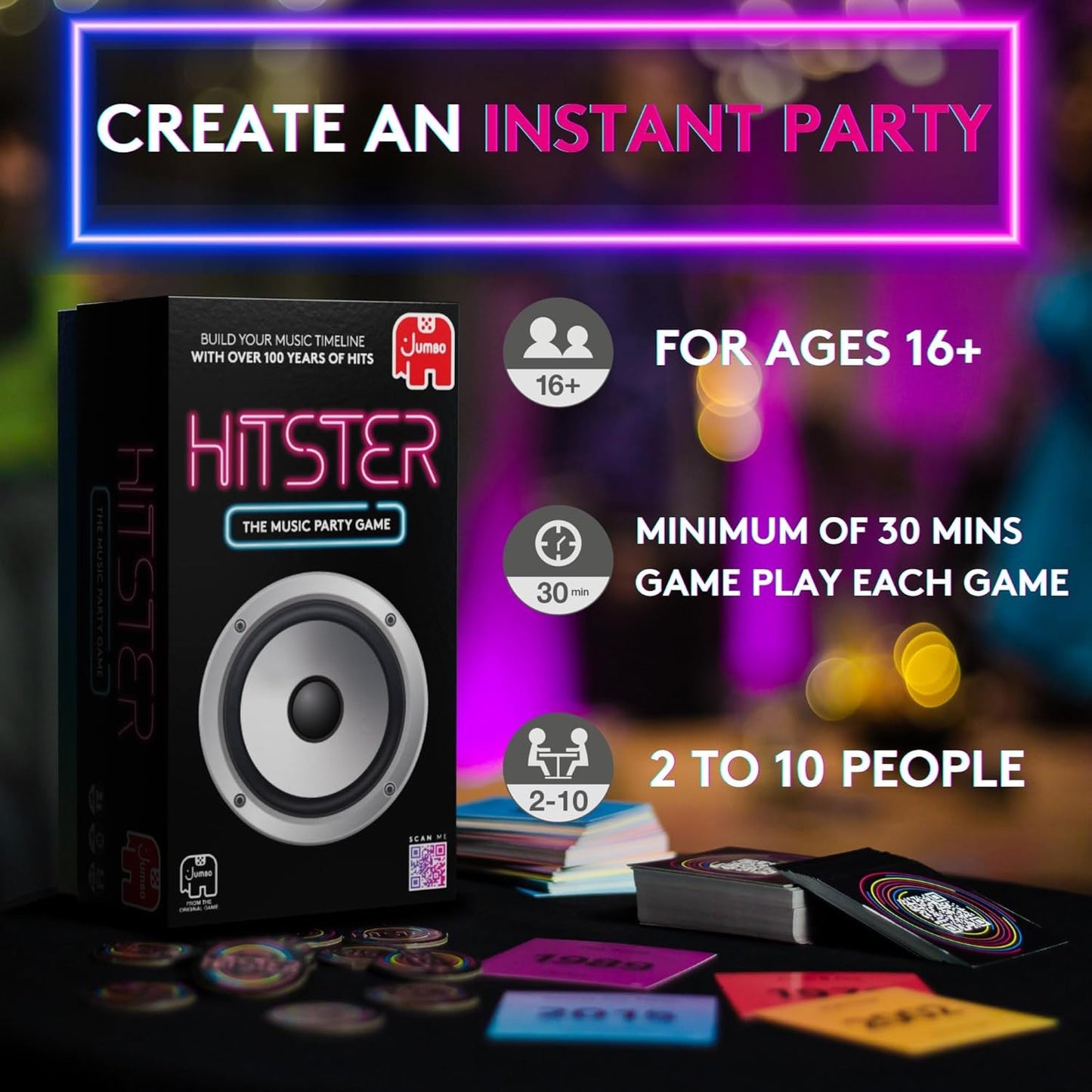 Hitster The Music Card Game - Mu Shop
