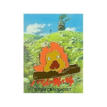 Howl's Moving Castle Calcifer Pin Badge - Mu Shop