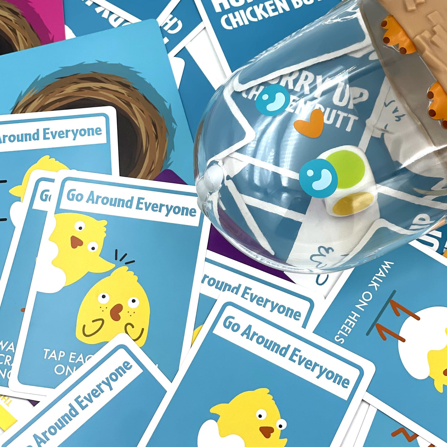 Hurry Up Chicken Butt Card Game