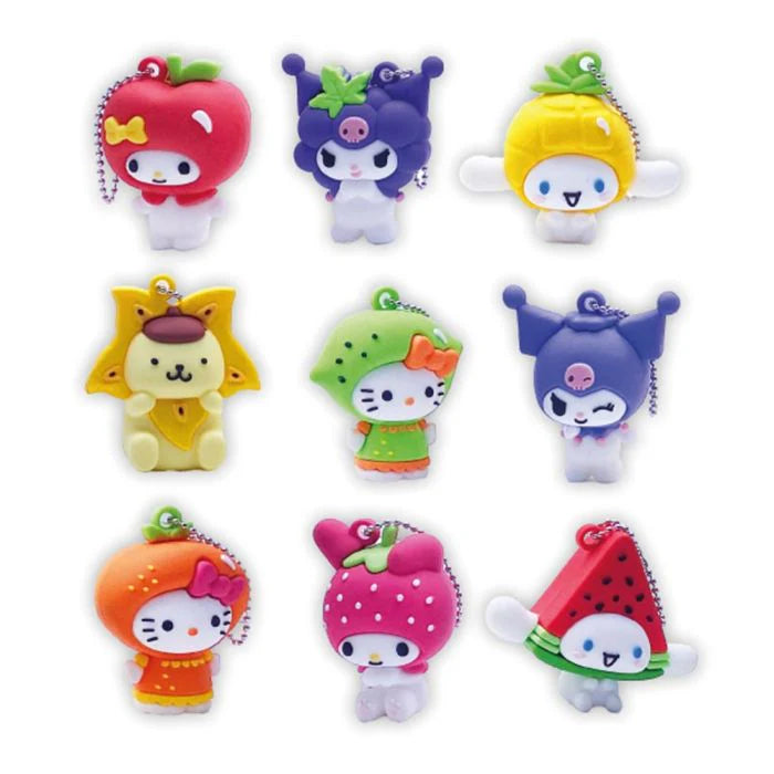 Capsule Toy - Hello Kitty Tutty Fruit Charms
