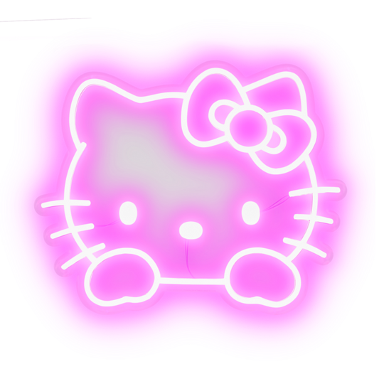 Hello Kitty-Pink Neon Sign