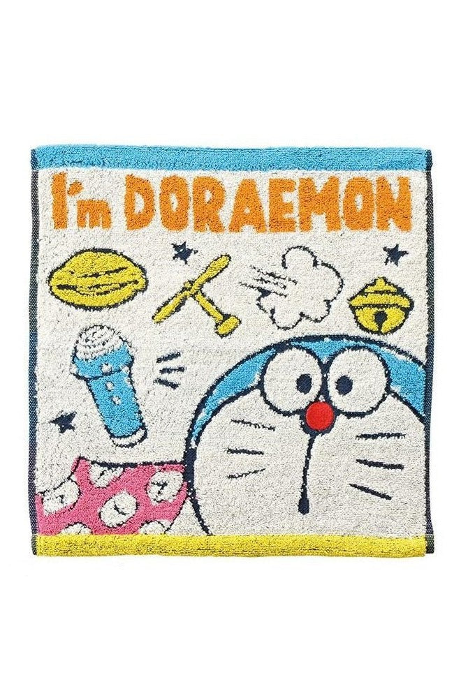 I'm Doraemon Gadgets Handkerchief Towel - Mu Shop