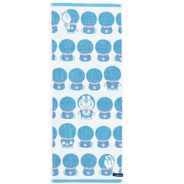 I'm Doraemon Sitting Face Towel - Mu Shop