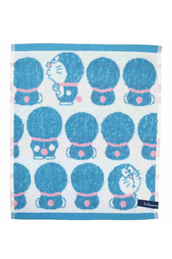 I'm Doraemon Sitting Handkerchief Towel - Mu Shop