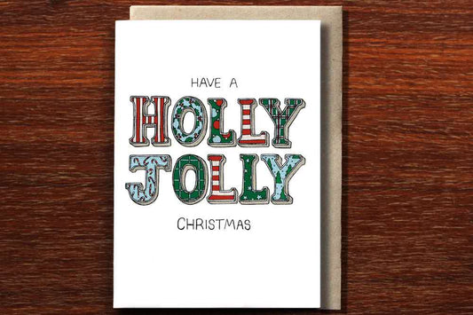 Holly Jolly Christmas - Christmas Card
