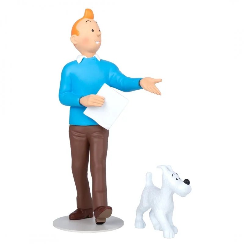 Imaginary Museum - Tintin & Snowy Resin Statue - Mu Shop