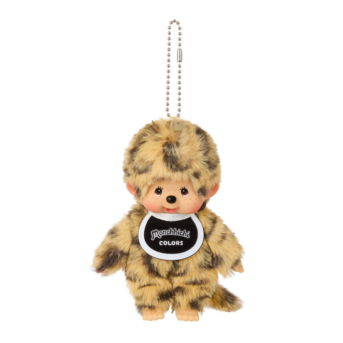 Monchhichi Colors Beanie Leopard Plush Keychain - 13.5 cm - product view 2