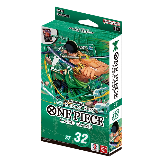 One Piece Card Game Starter Deck Green Roronoa Zoro [ST-32]