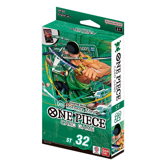 One Piece Card Game Starter Deck Green Roronoa Zoro [ST-32]