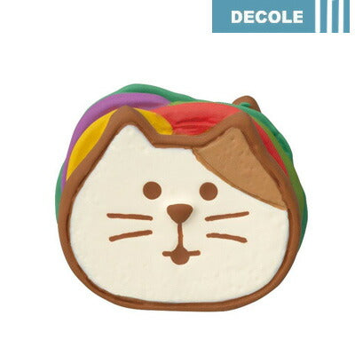 Decole Concombre Figurine - Yamaneko bakery cat vegetables sandwhich