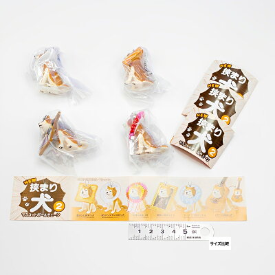 Hasamari Ken 2 Shiba Inu Flower Wreath and Painting mascots