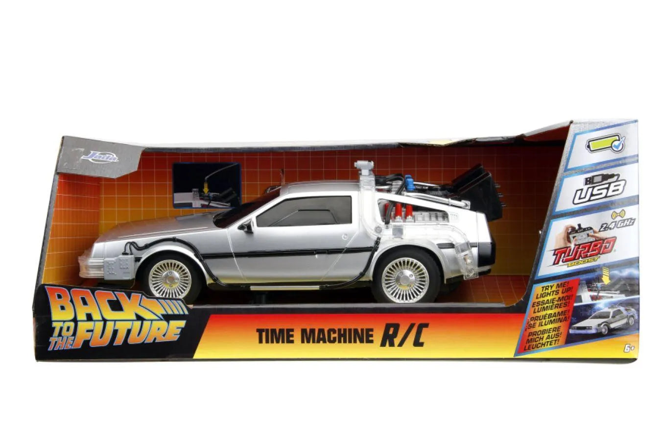 Back to the Future Time Machine R/C Vehicle 1:16 Scale