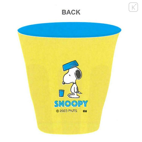 Japan Peanuts Melamine Tumbler - Snoppy / Chill Out - Mu Shop