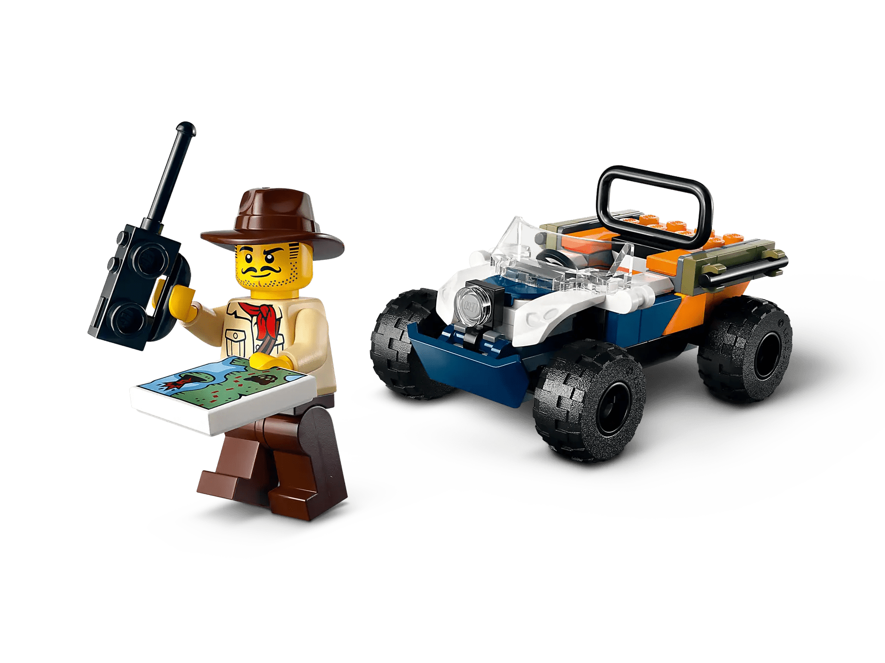 Jungle Explorer ATV Red Panda Mission 60424 - Mu Shop