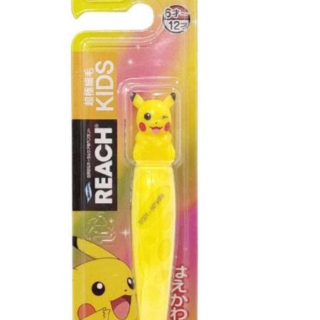 Kids Toothbrush with Pikachu Figure, Soft - Mu Shop