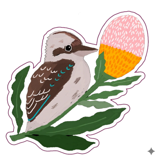 Kookaburra Magnet - Suki McMaster