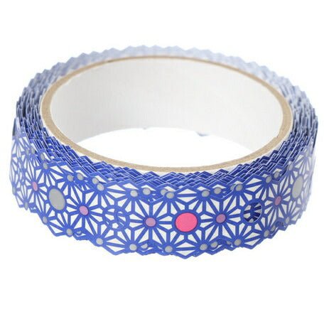 Lace Tape - Asanoha Blue - Mu Shop