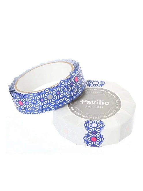 Lace Tape - Asanoha Blue - Mu Shop