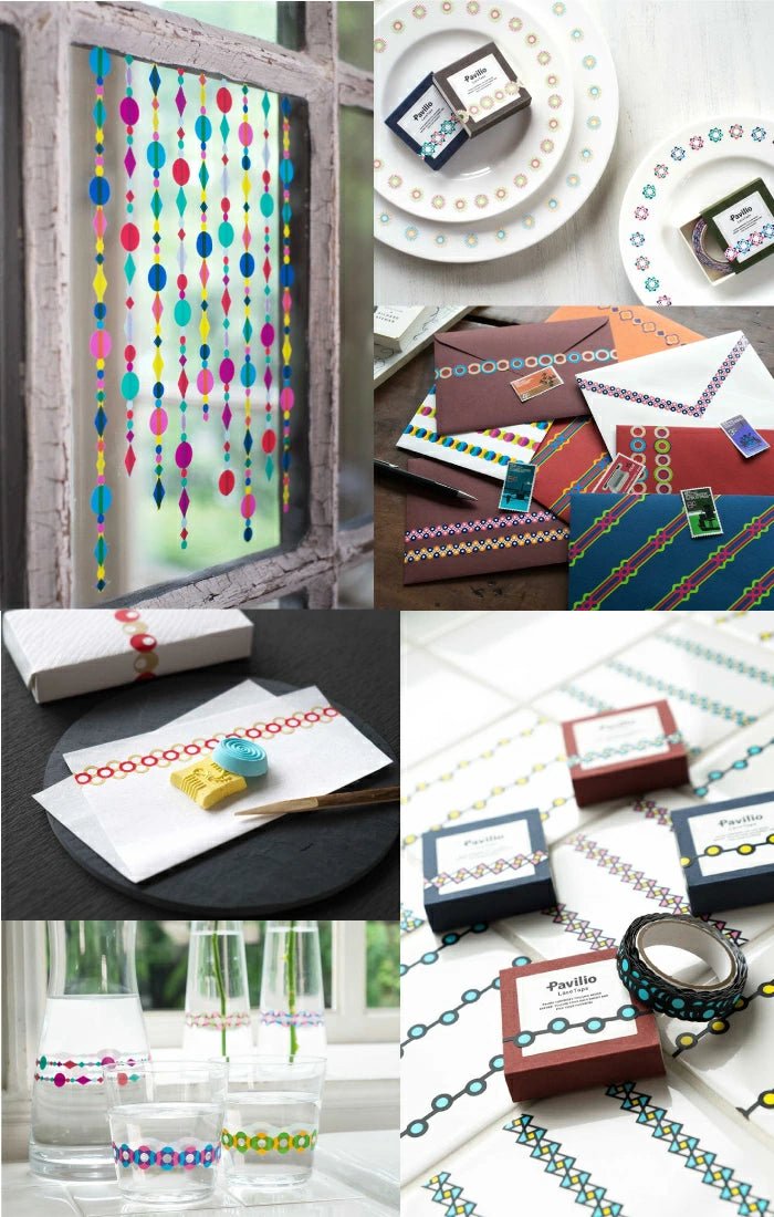 Lace Tape - crystal orange - Mu Shop