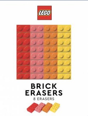 LEGO Brick Erasers – Set of 8 - Mu Shop
