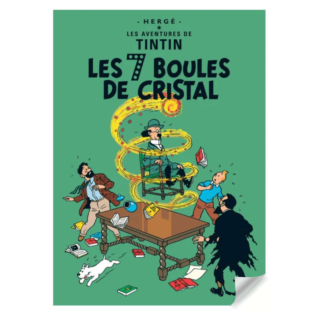 Les 7 Boules De Cristal Cover Poster - Mu Shop