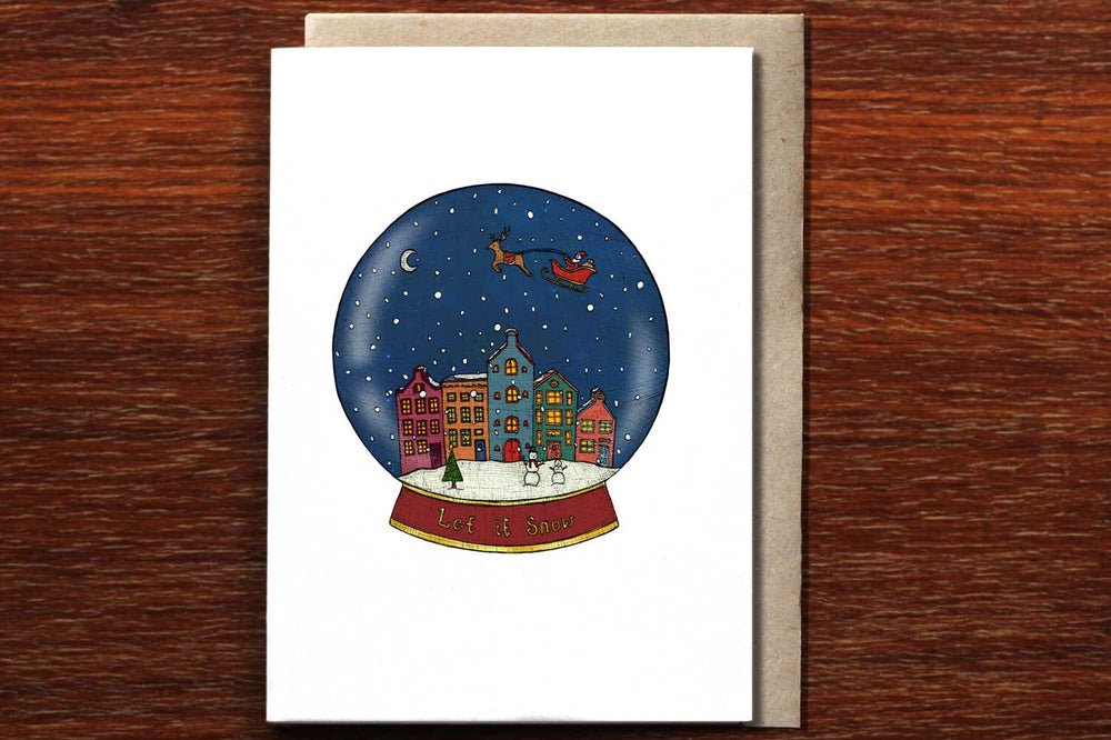 Let it Snow - Christmas Card - Mu Shop