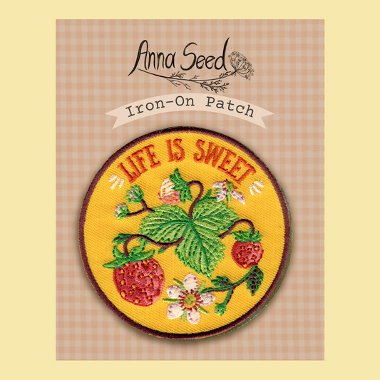 Life Is Sweet – Iron-On Patch