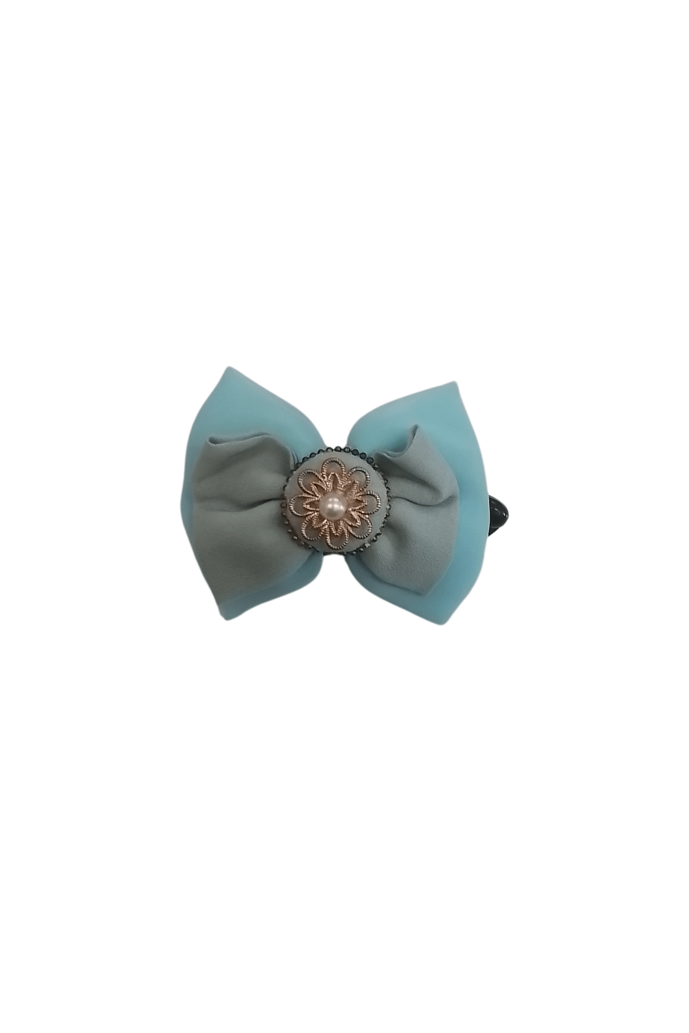 Light Blue Bowknot Hair Clips - Mu Shop