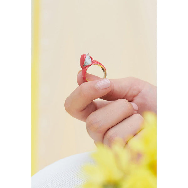 LITTLE MOUSE LITTLE RED RIDING HOOD RINGS SIZE 52 - Mu Shop