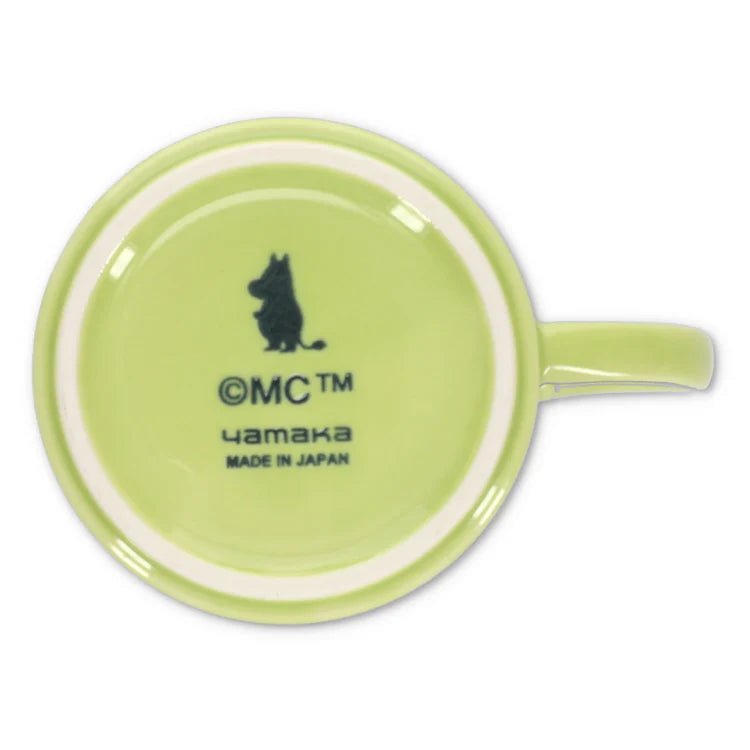 Little My Green Mug with Wooden Box 380ml - Mu Shop