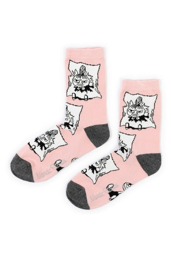 Little My Pranking Ladies Socks - Pink - Mu Shop