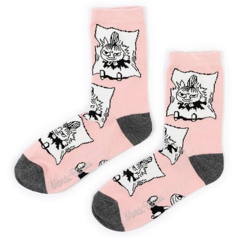 Little My Pranking Ladies Socks - Pink - Mu Shop