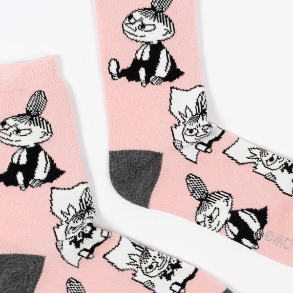 Little My Pranking Ladies Socks - Pink - Mu Shop