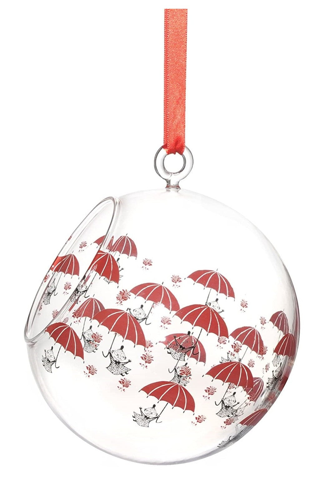 Little My umbrella, Red Decoration Ball/Tealight Holder/Trinket Bowl